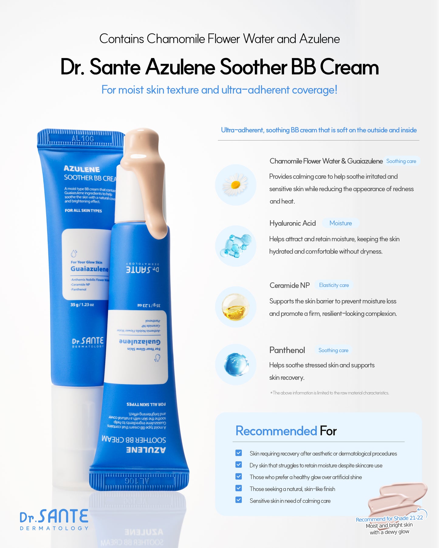 Dr. Snate Azulene Soother BB Cream 35g (1.23oz)