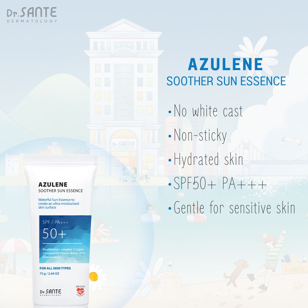 Dr. Sante Azulene Soother Sun Essence 75g