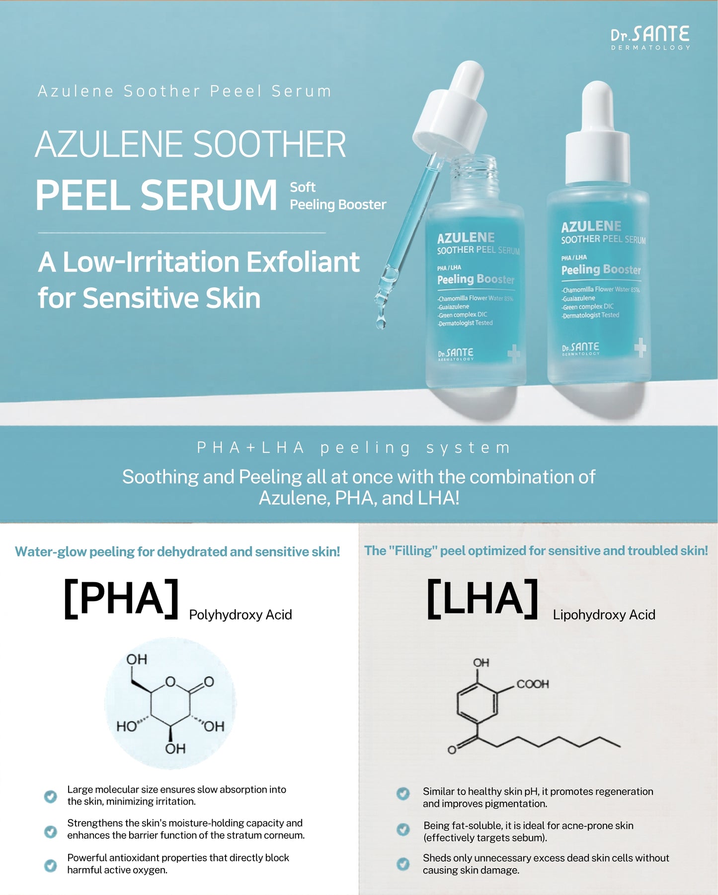 Dr. Sante Soother Peel Serum 50ml