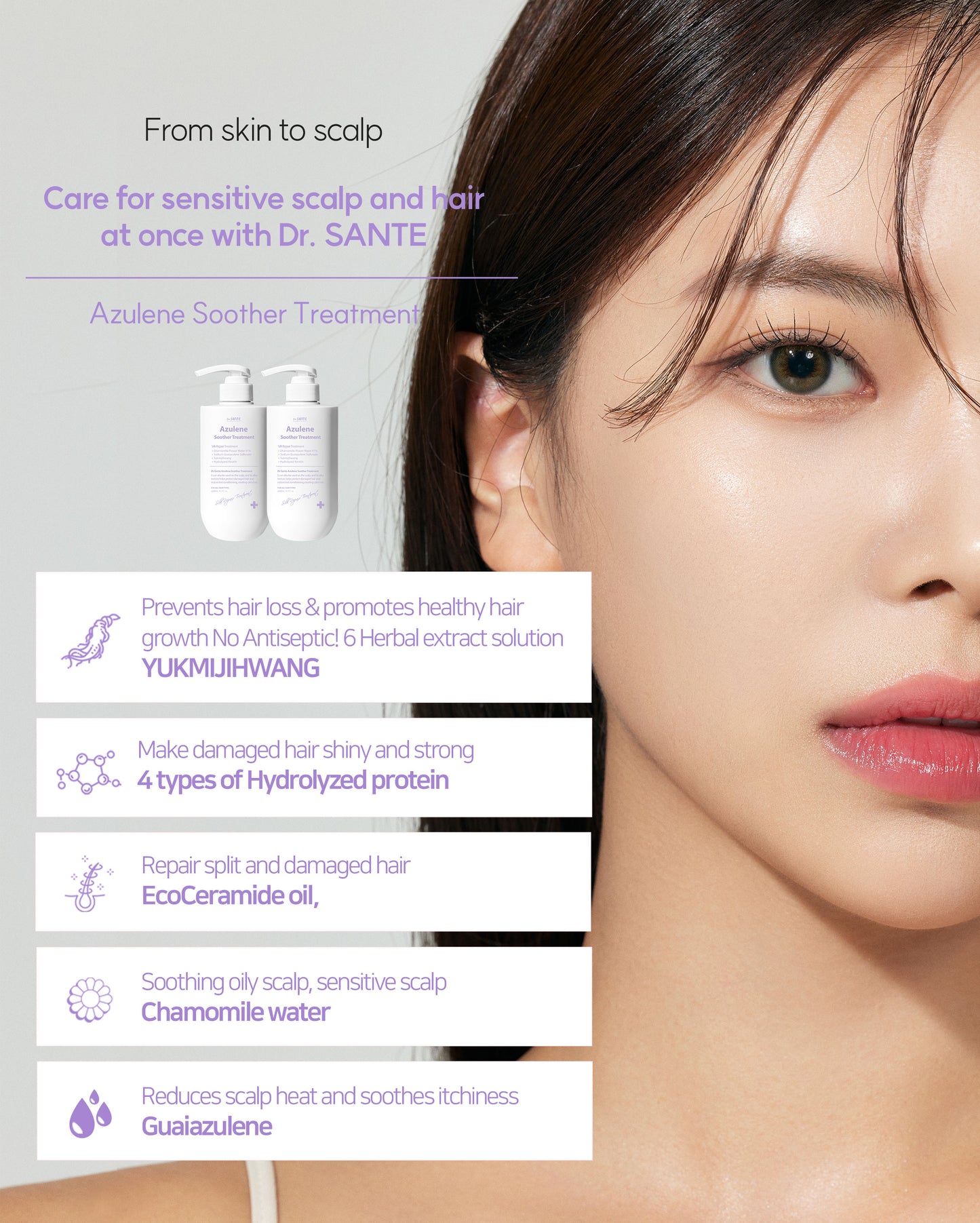 Dr. Sante Azulene Soother Treatment (Conditioner) 500ml
