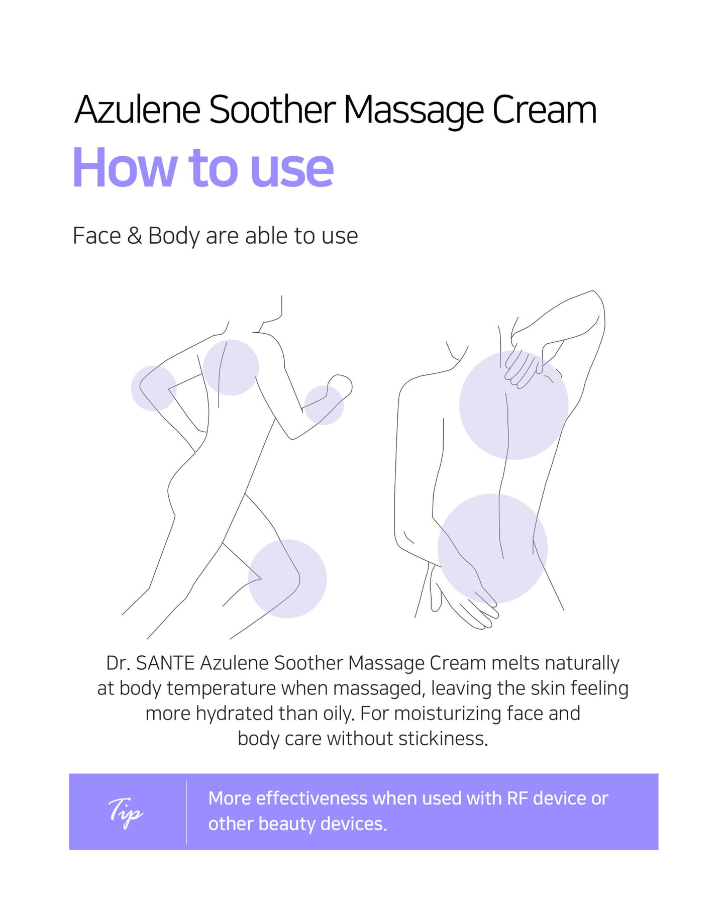 Dr.Sante Azulene Soother Massage Cream 1000ml