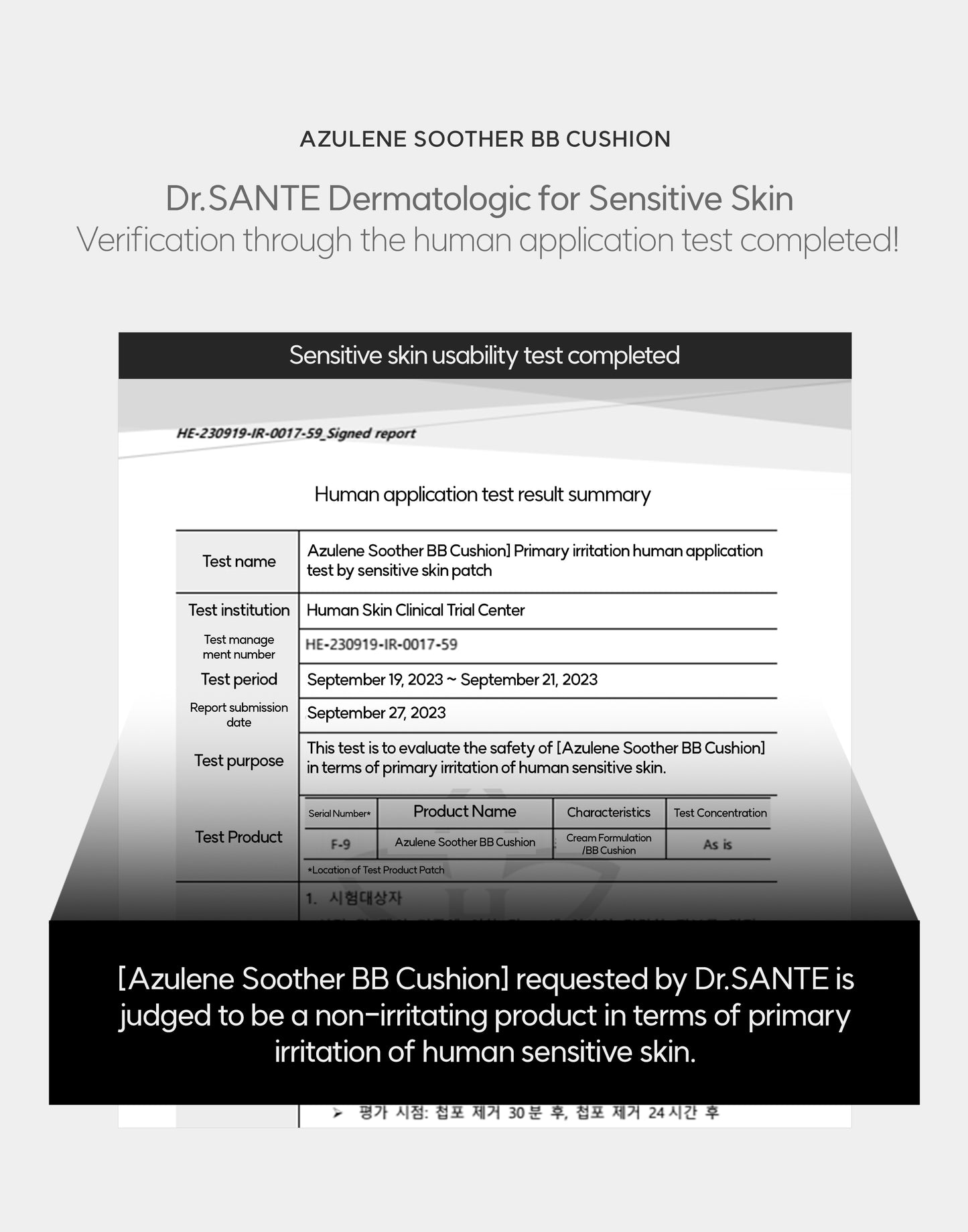Dr. Sante Azulene Soother BB Cushion 15g
