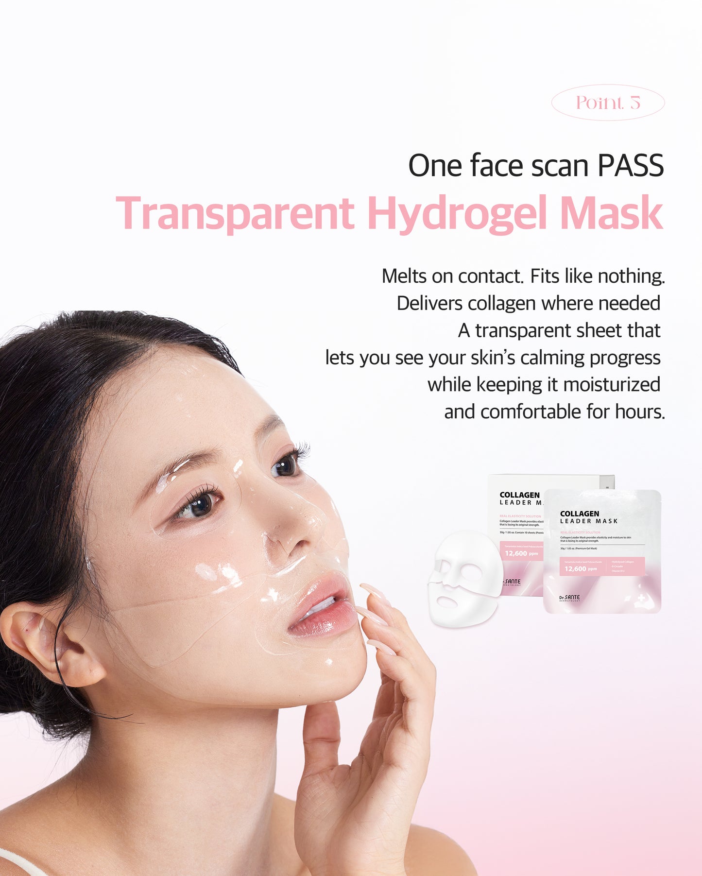 Dr. Sante Collagen Leader Mask 30g × 10 Sheets
