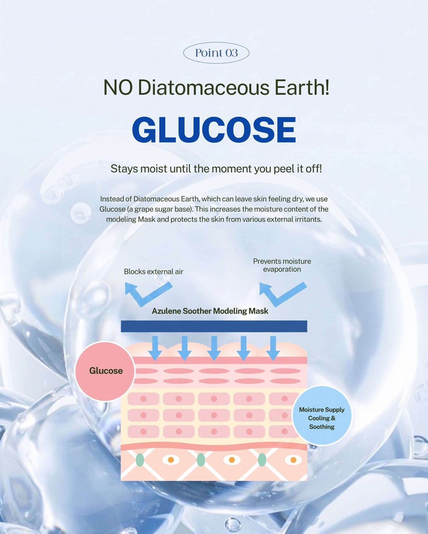 Dr. Sante Azulene Modeling Mask 10 Treatments