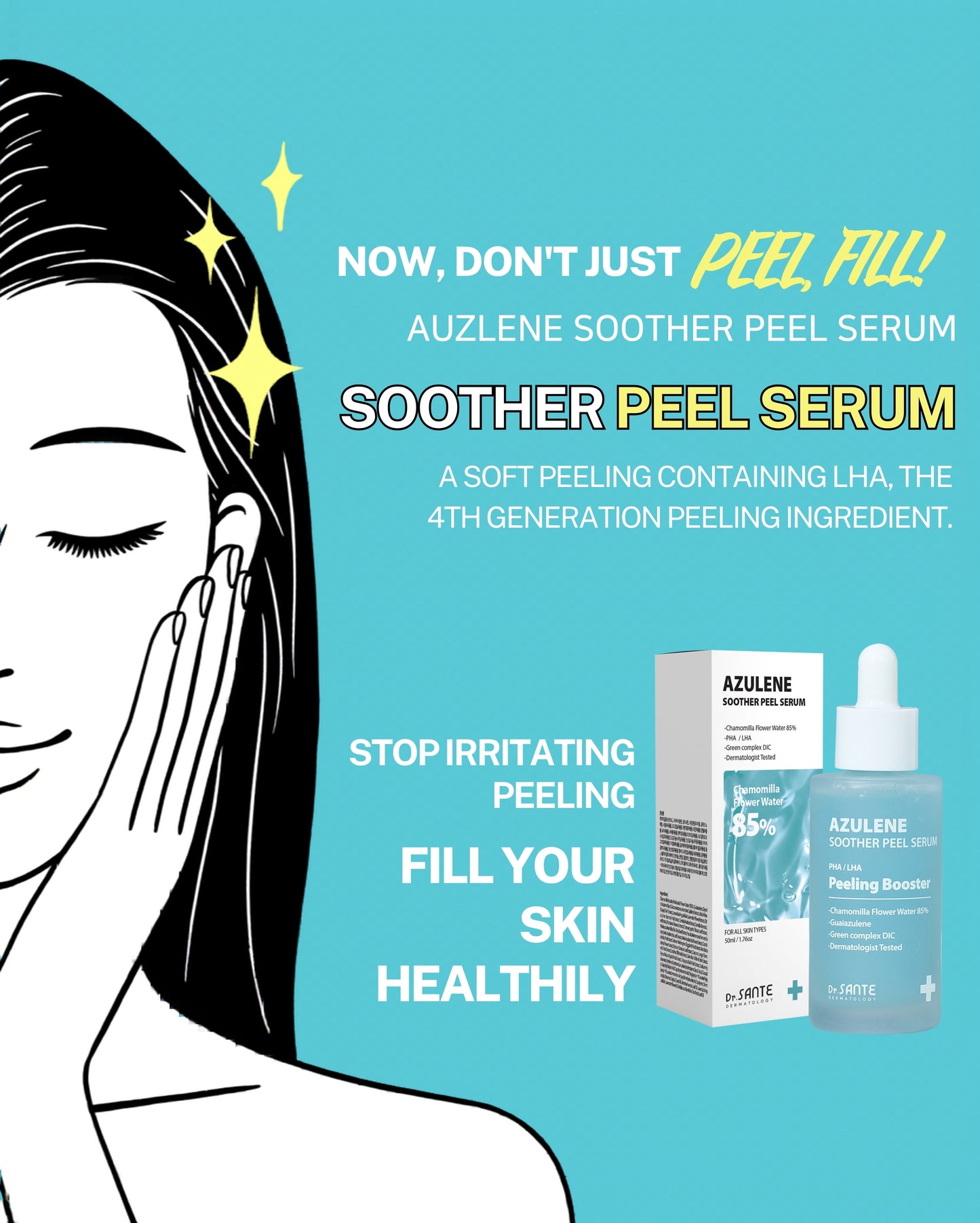 Dr. Sante Soother Peel Serum 50ml