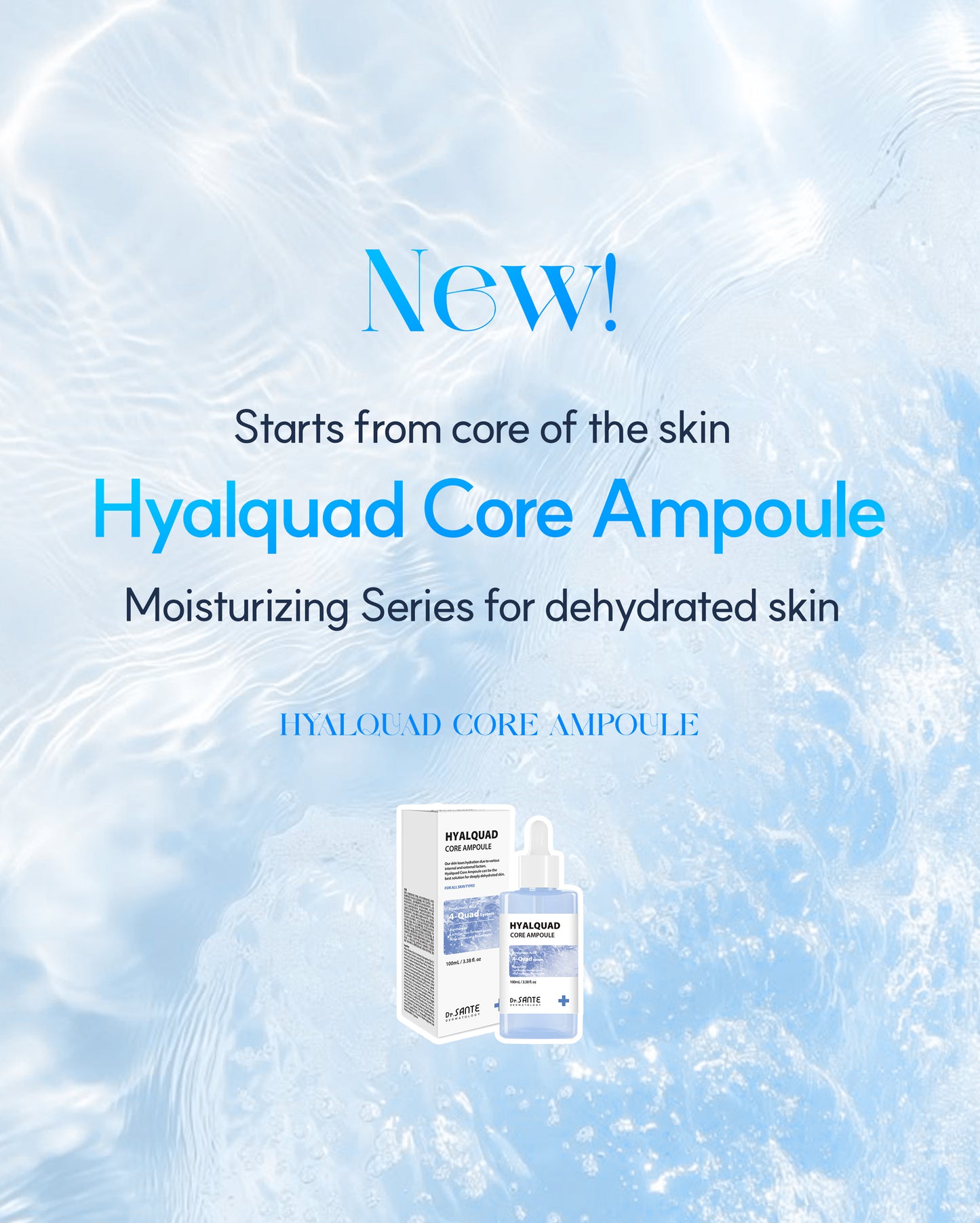 Dr. Sante Hyalquad Core Ampoule 100ml