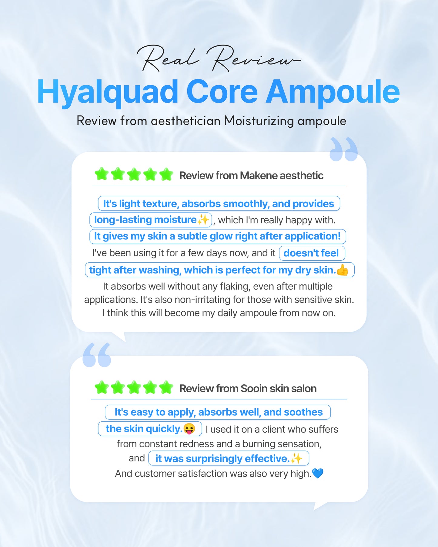 Dr. Sante Hyalquad Core Ampoule 100ml