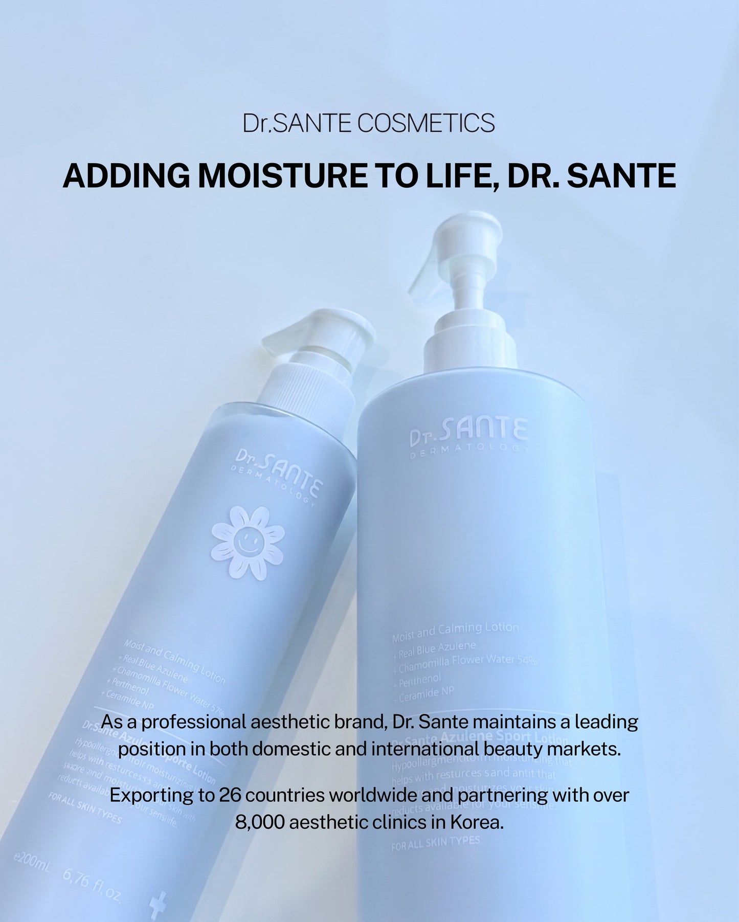 Dr.Sante Azulene Soother Lotion 200ml / 500ml