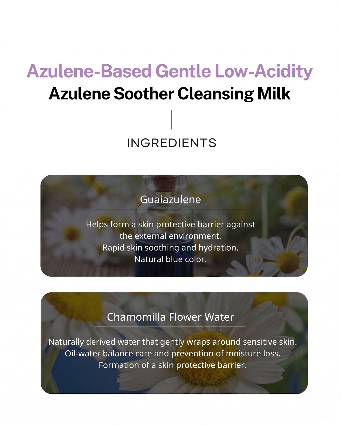 Dr. Sante Azulene Soother Cleansing Milk 200ml/500ml