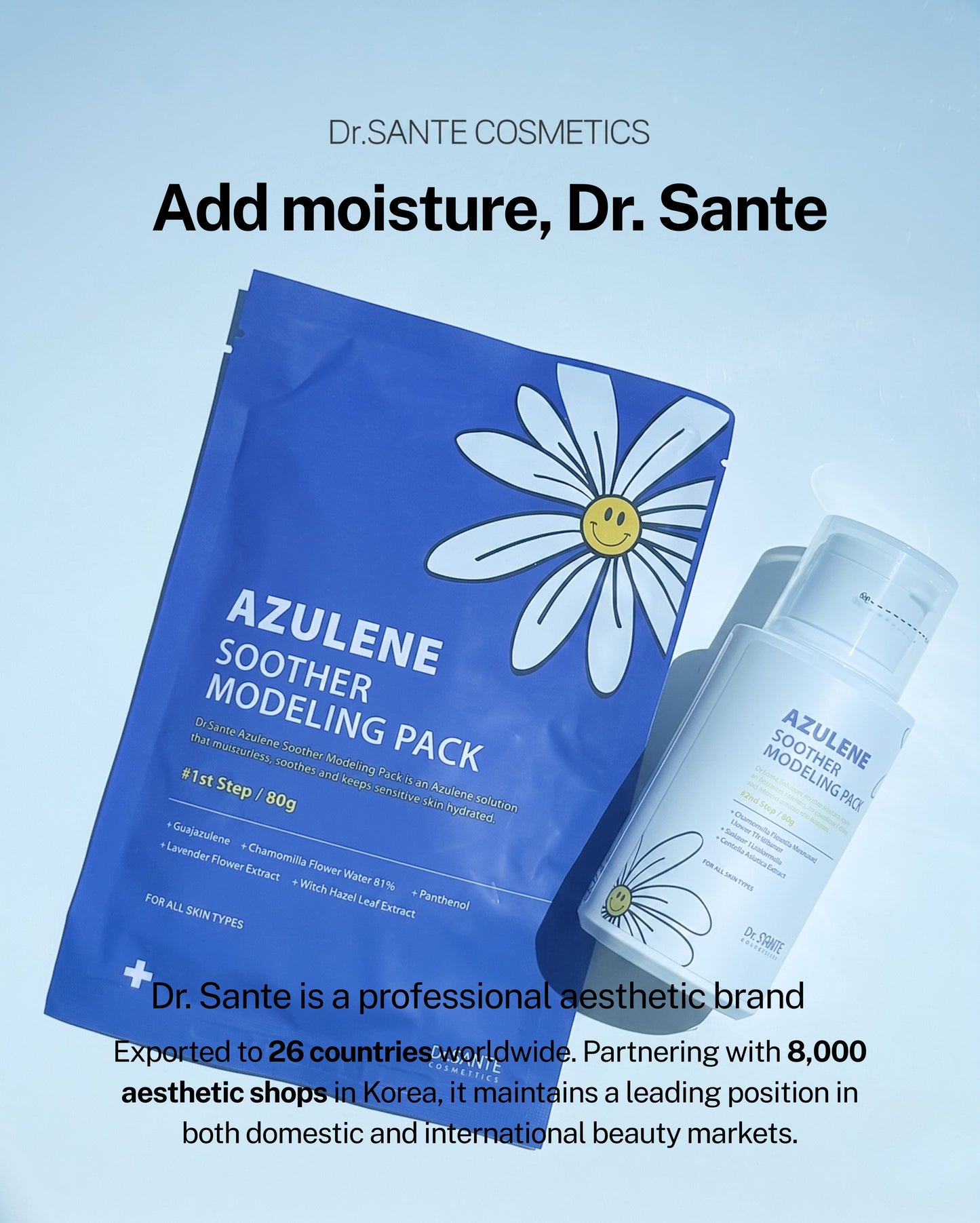 Dr. Sante Azulene Modeling Mask 10 Treatments