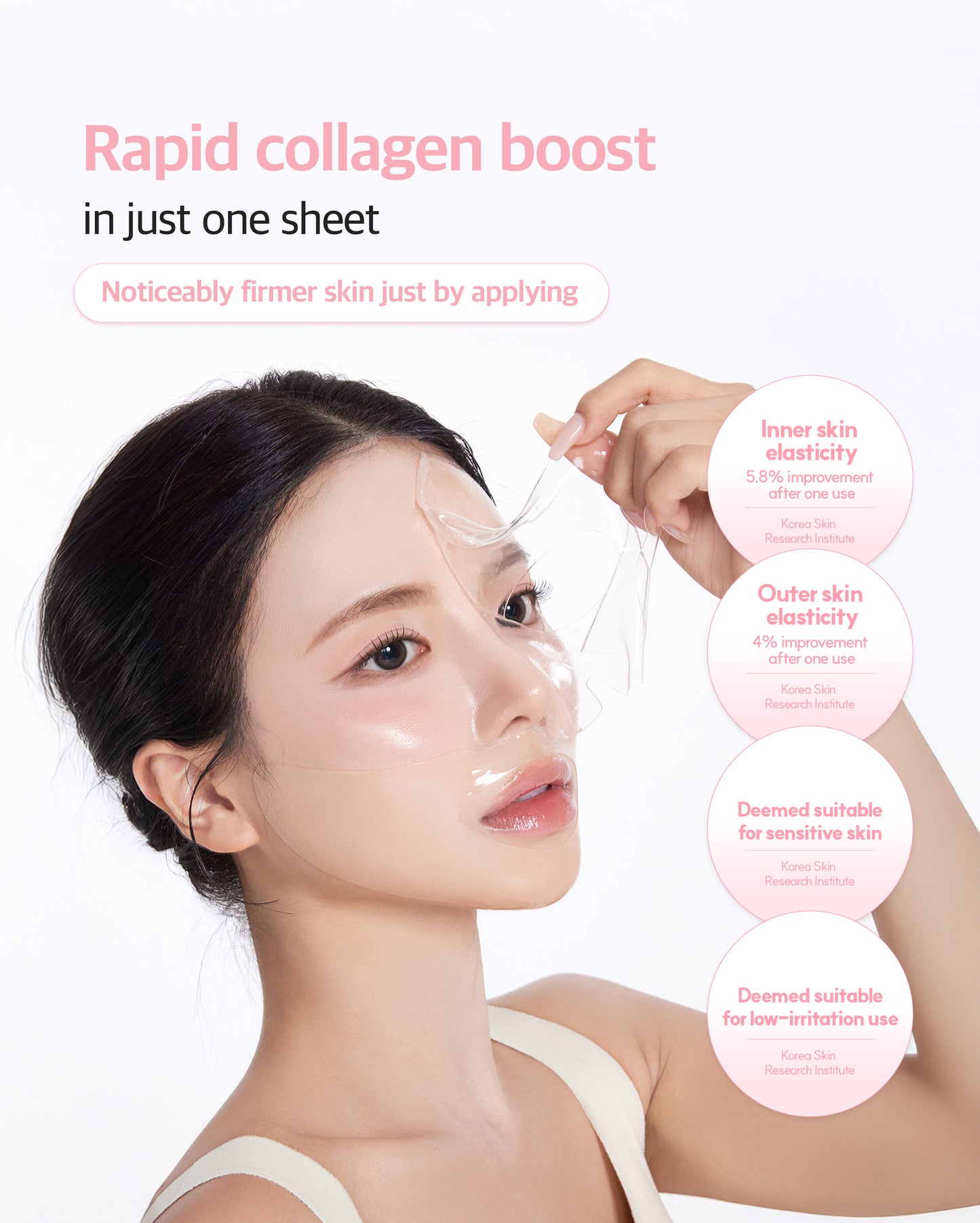 Dr. Sante Collagen Leader Mask 30g × 10 Sheets