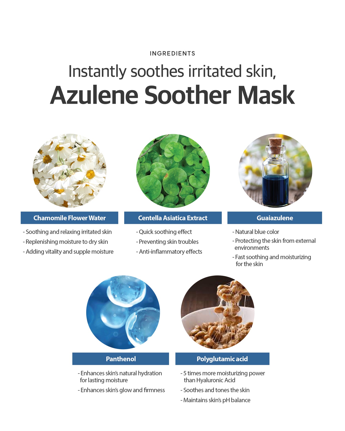 Dr. Sante Azulene Soother Mask 33g*10sheets