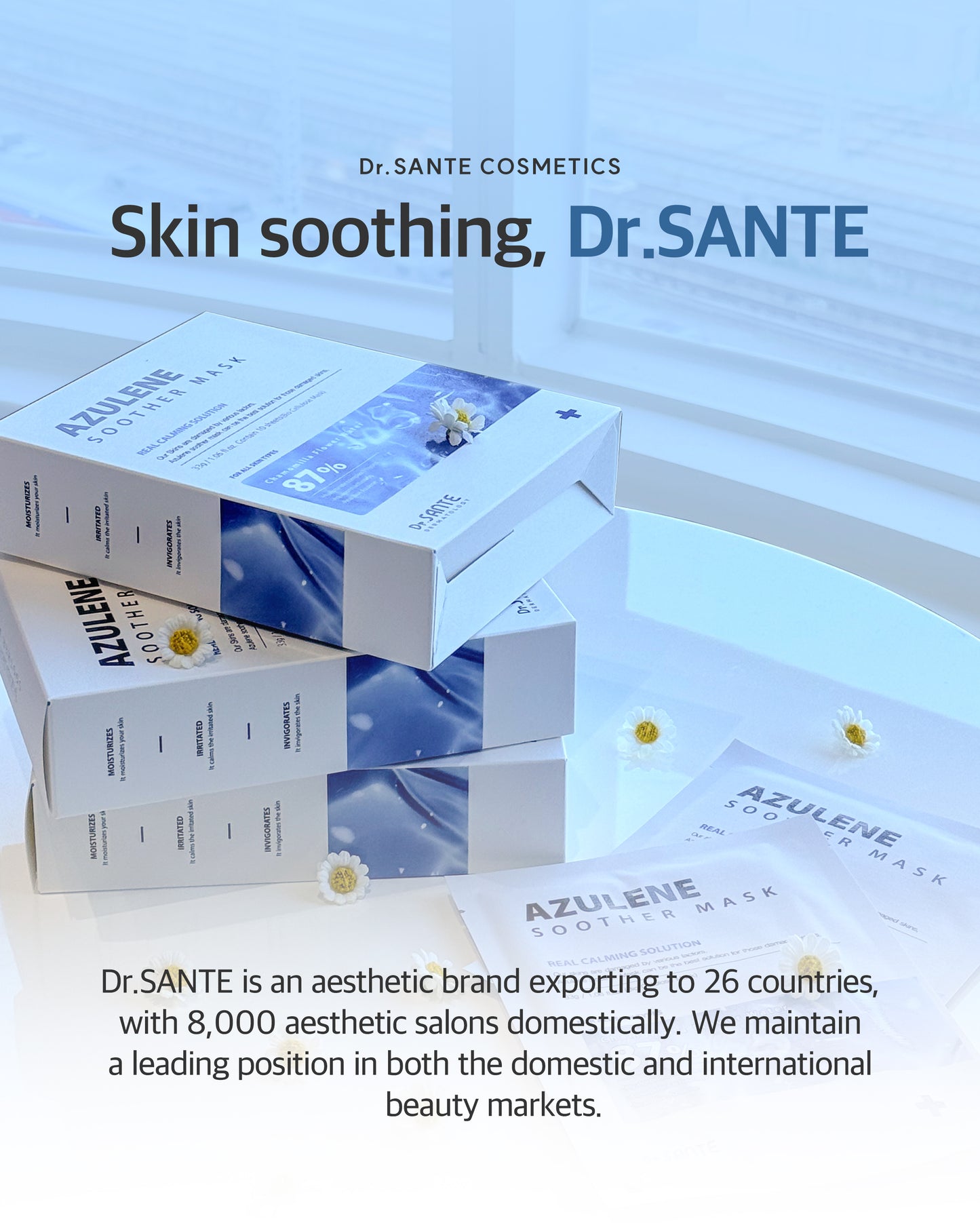 Dr. Sante Azulene Soother Mask 33g*10sheets