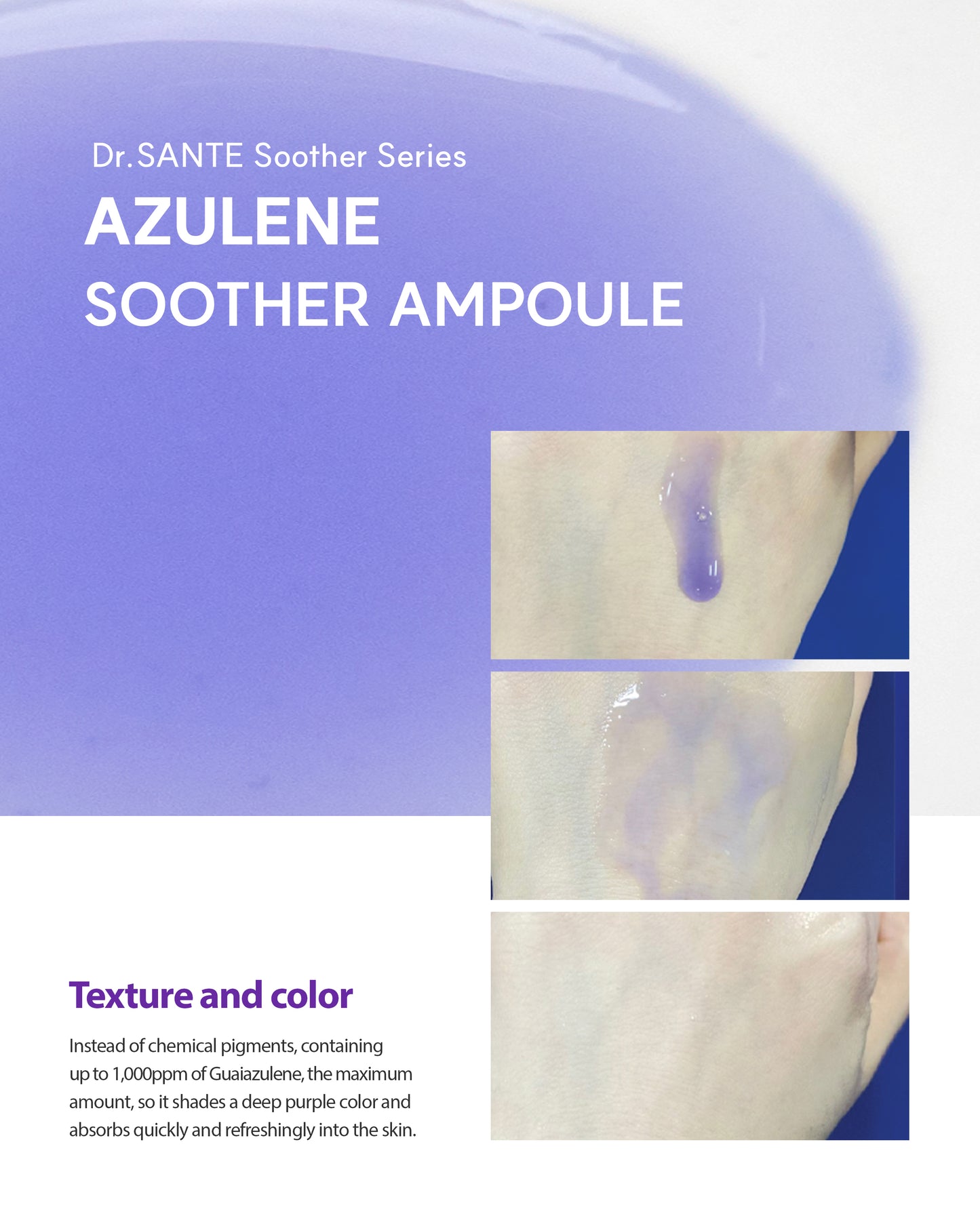 Dr.Sante Azulene Soother Ampoule 50ml / 100ml