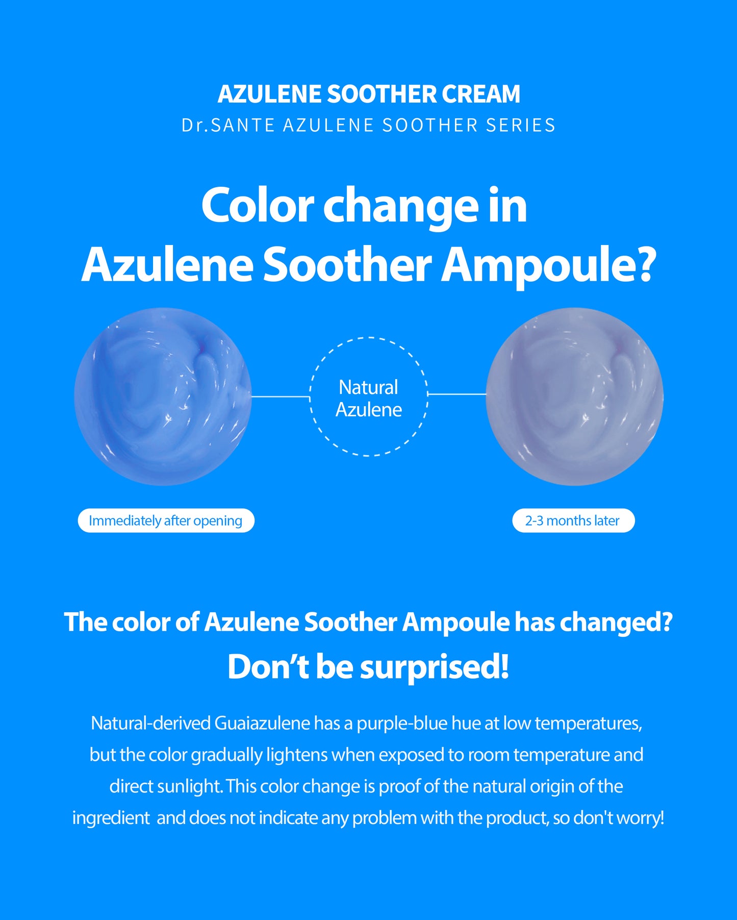 Dr.Sante Azulene Soother Cream 50g / 150g