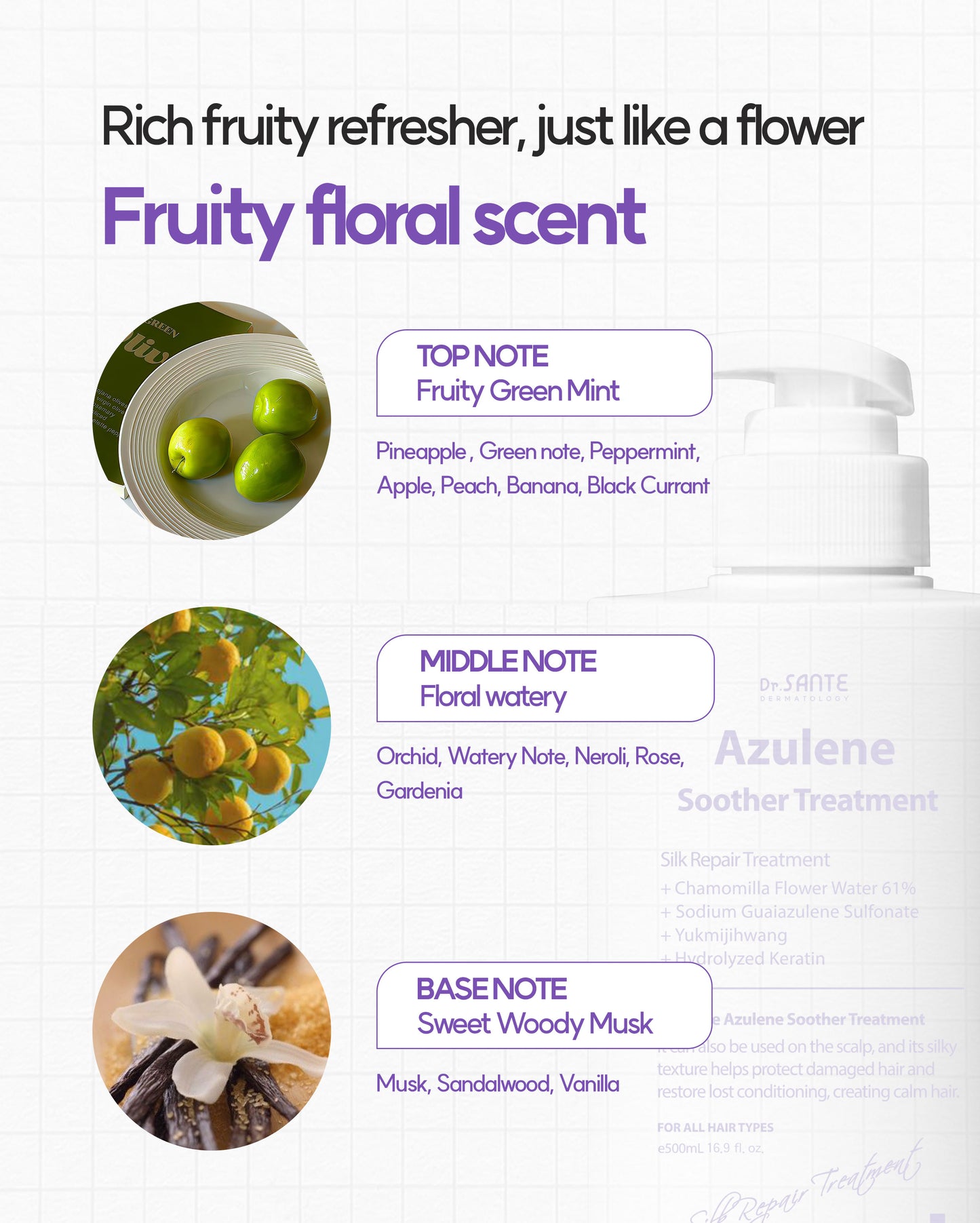 Dr. Sante Azulene Soother Treatment (Conditioner) 500ml