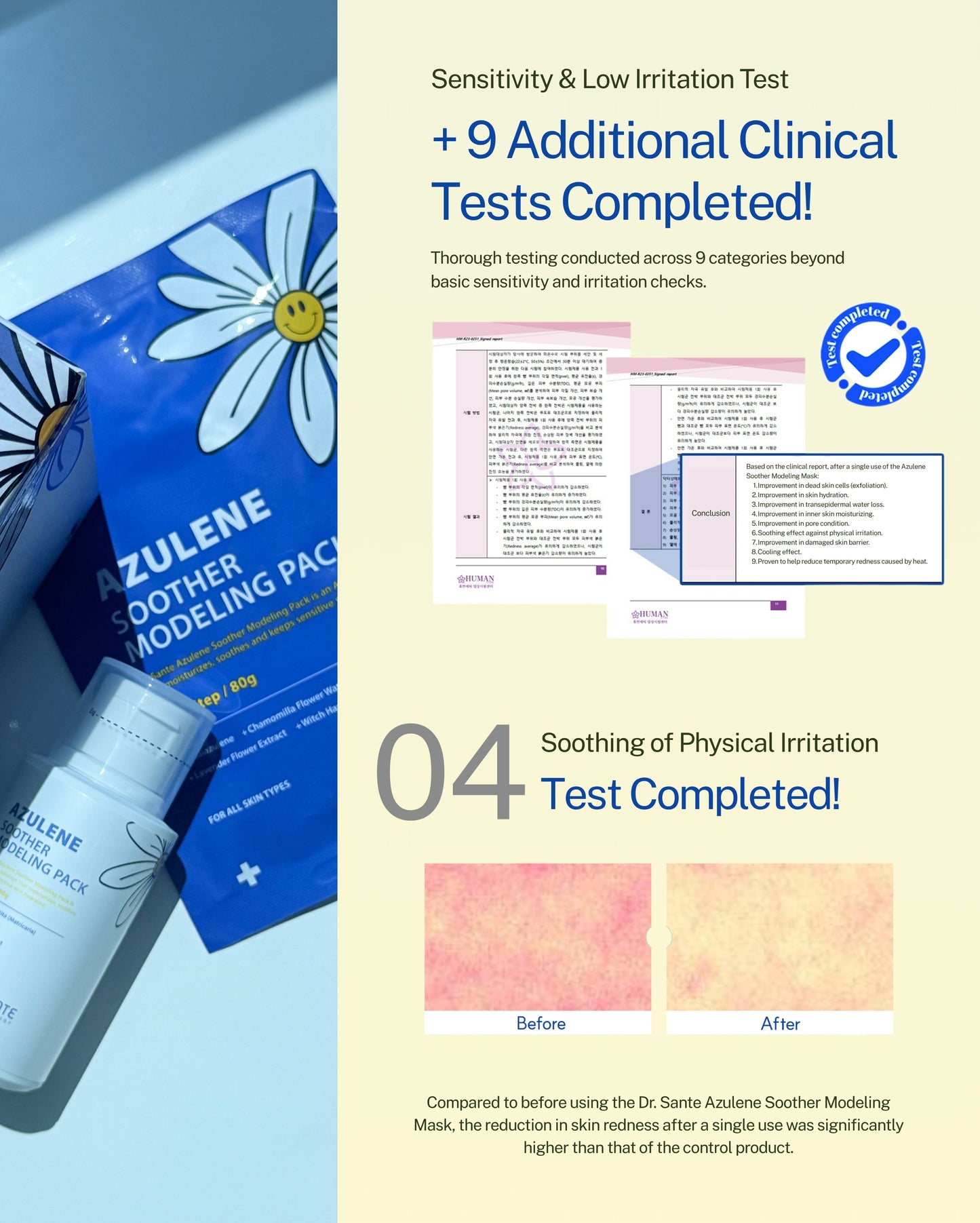 Dr. Sante Azulene Modeling Mask 10 Treatments