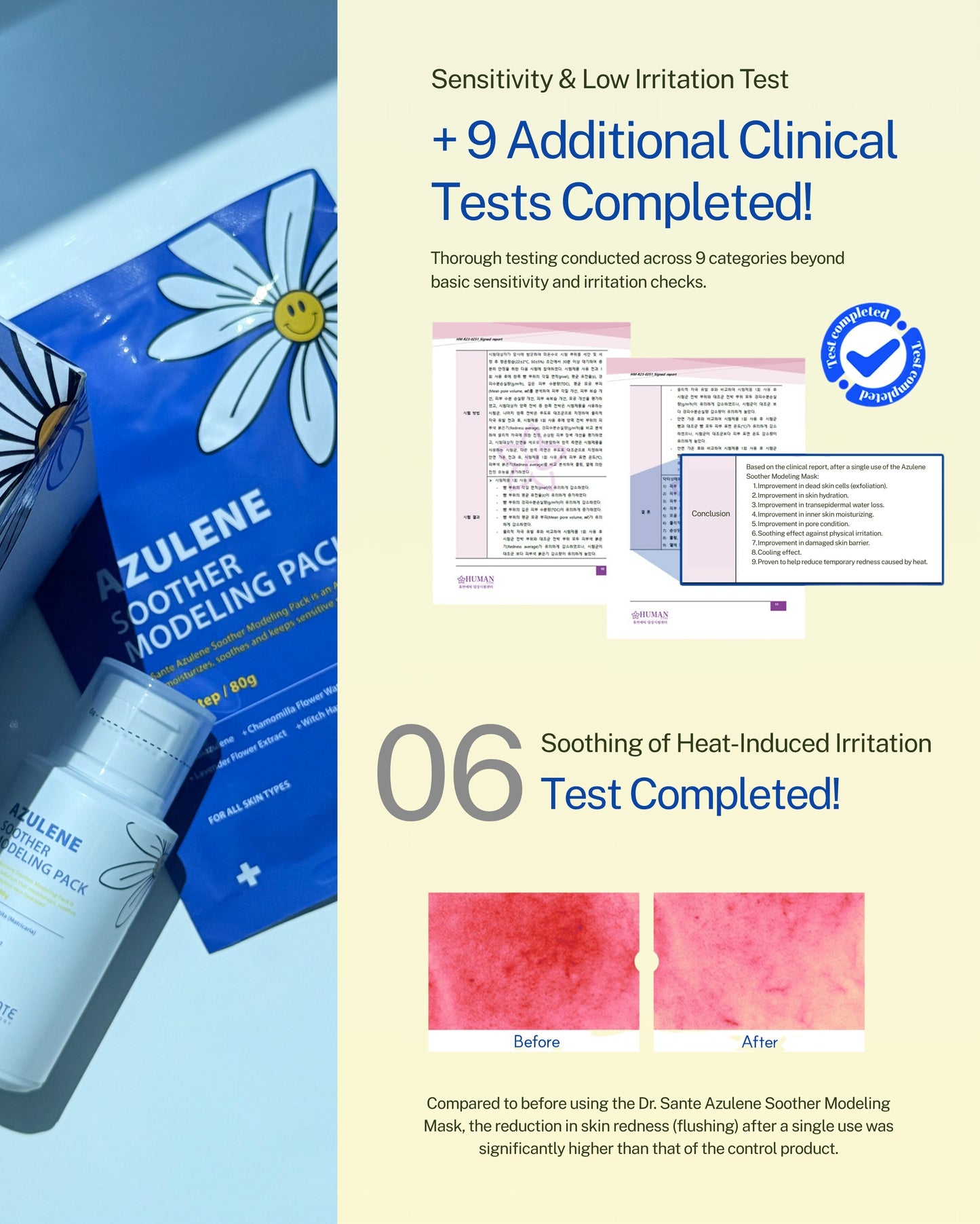 Dr. Sante Azulene Modeling Mask 10 Treatments