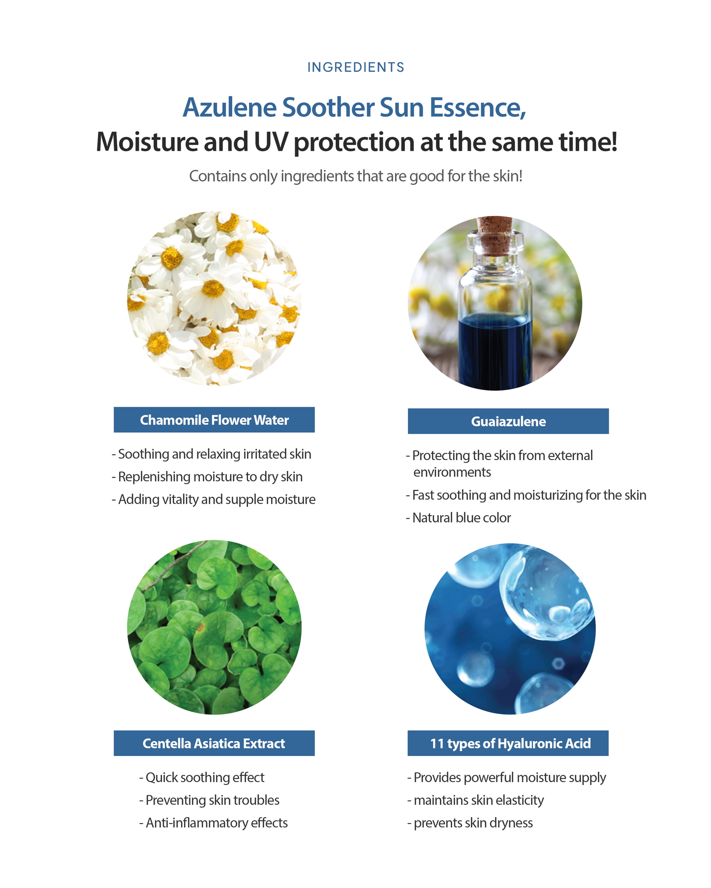 Dr. Sante Azulene Soother Sun Essence 75g