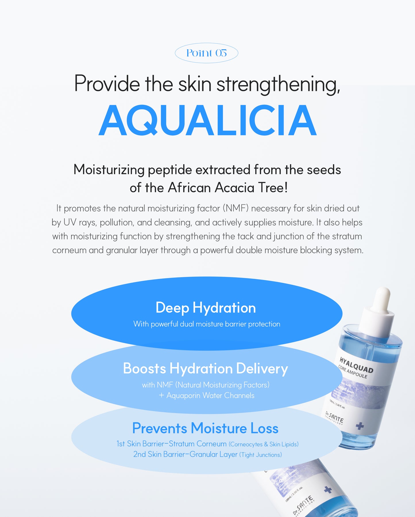 Dr. Sante Hyalquad Core Ampoule 100ml