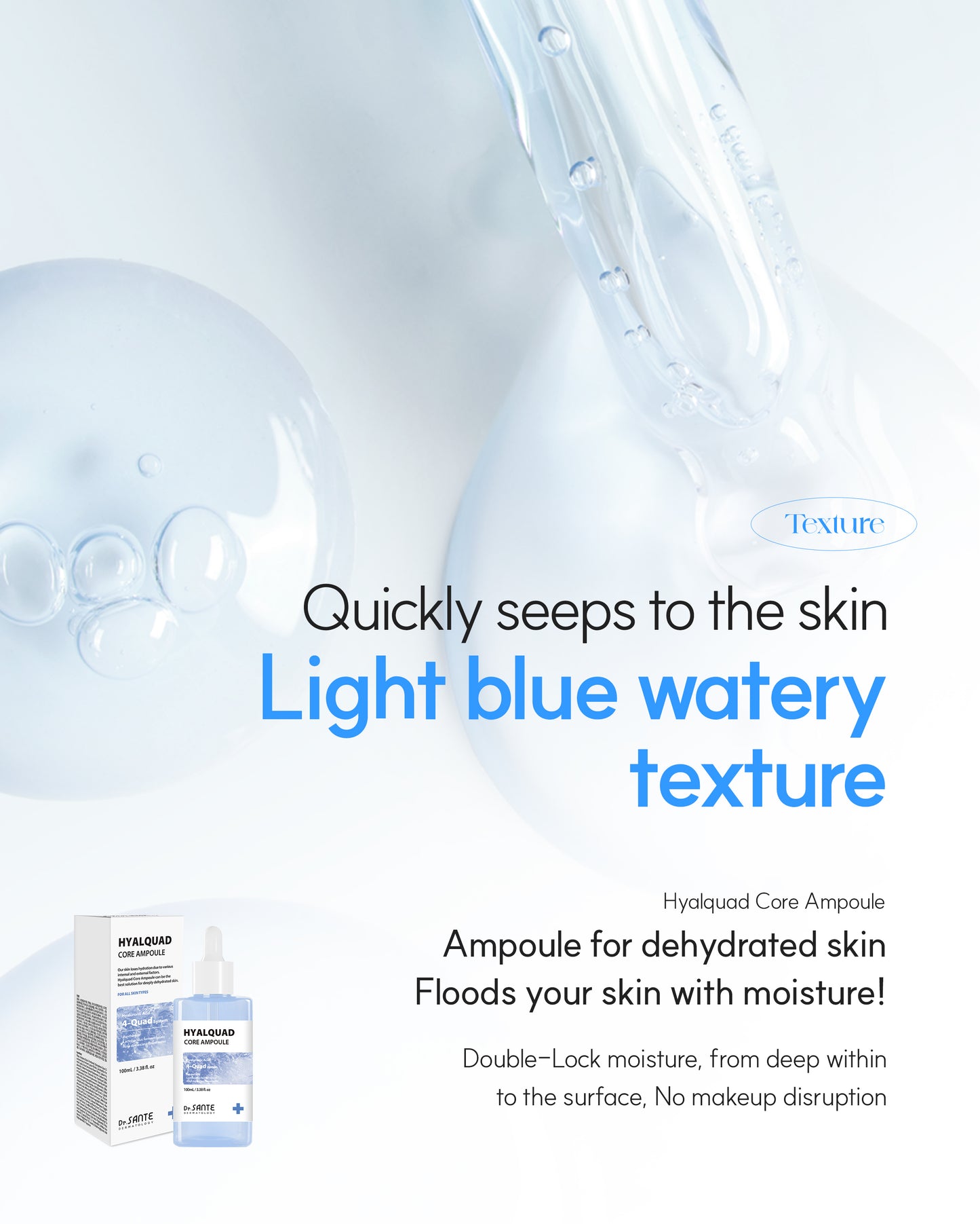 Dr. Sante Hyalquad Core Ampoule 100ml