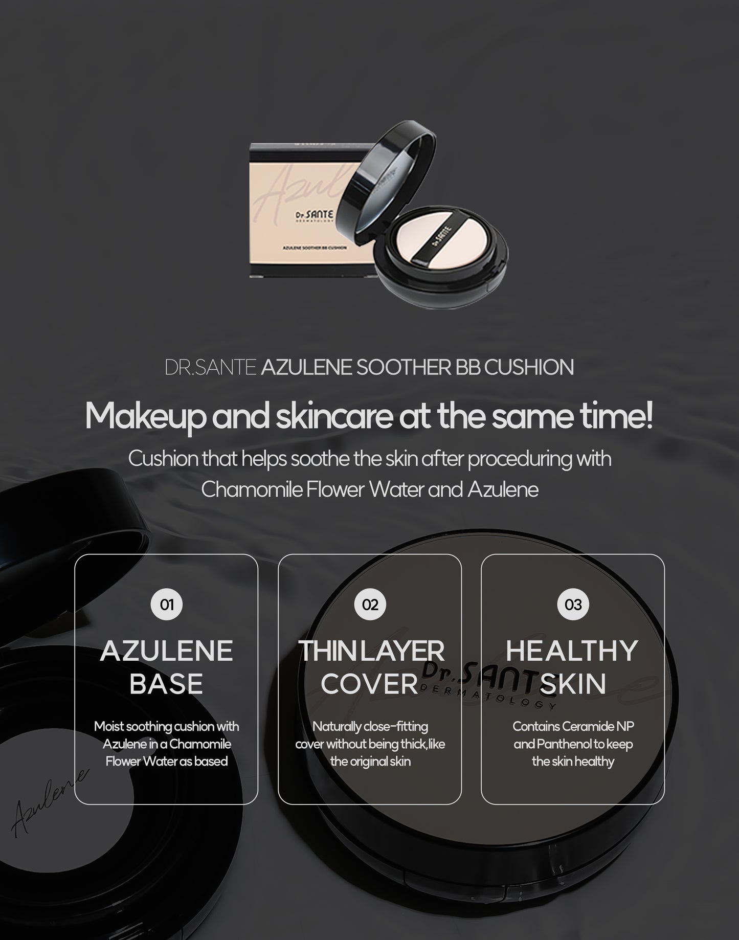Dr. Sante Azulene Soother BB Cushion 15g