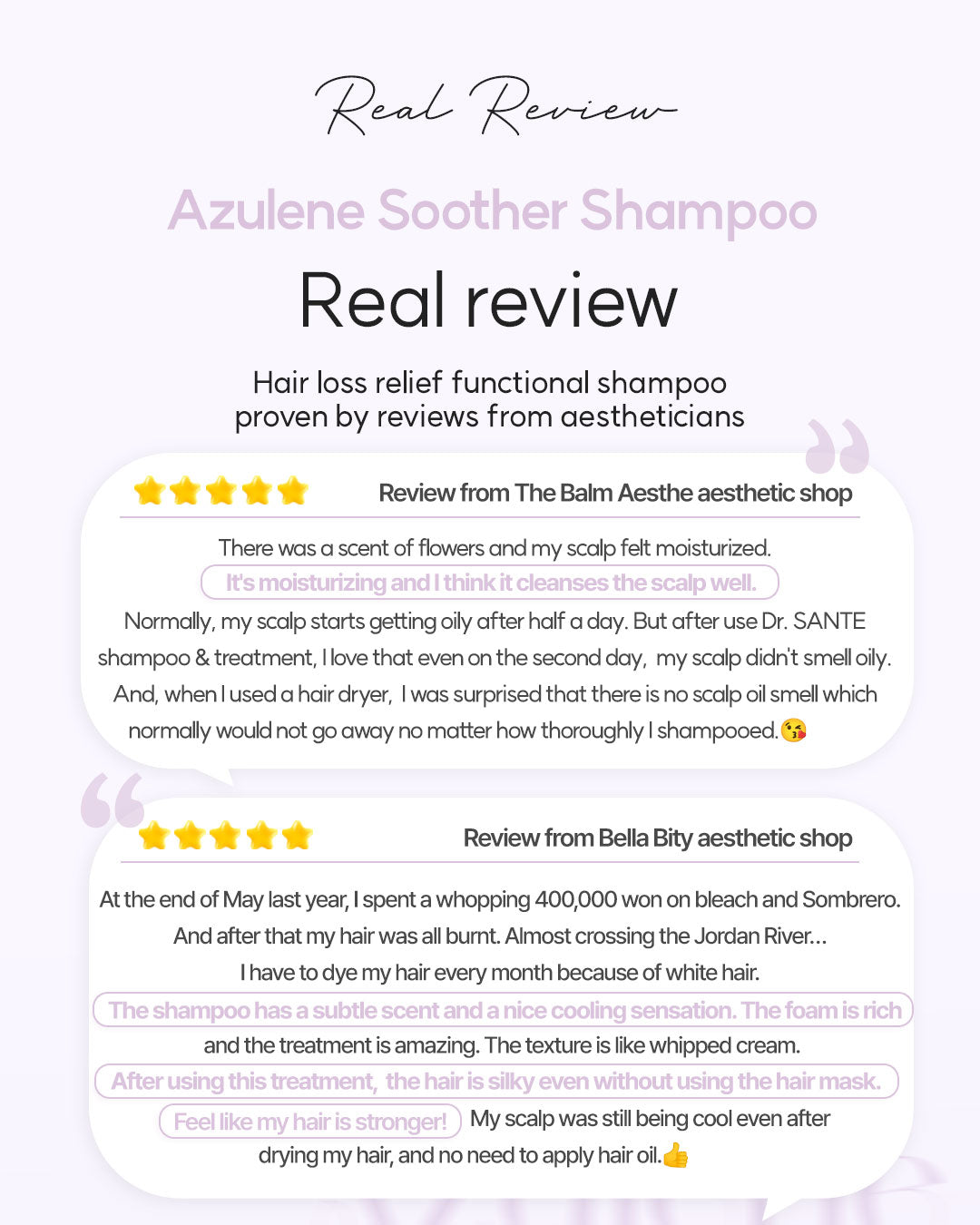 Dr. Sante Azulene Soother Shampoo 500ml