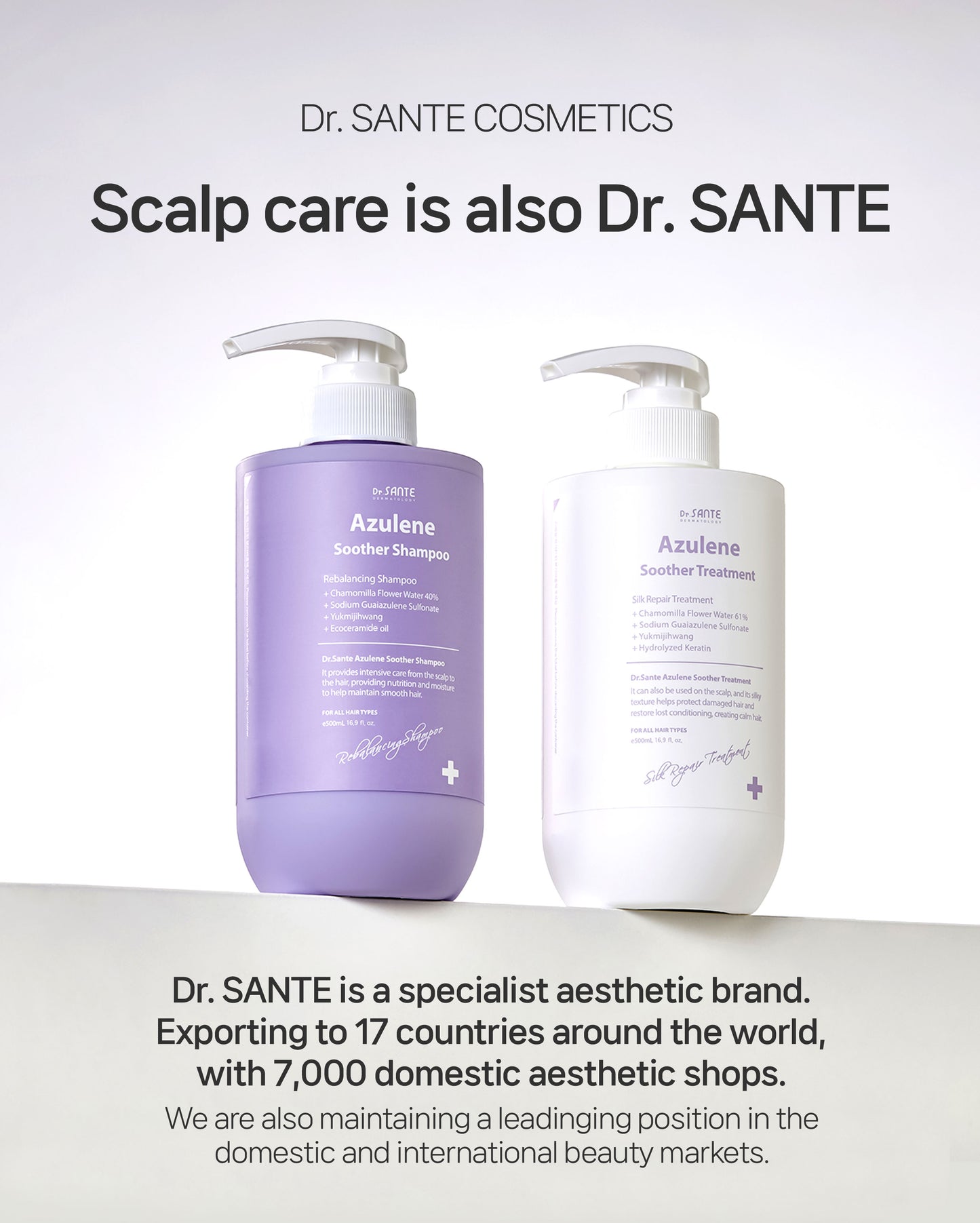 Dr. Sante Azulene Soother Treatment (Conditioner) 500ml