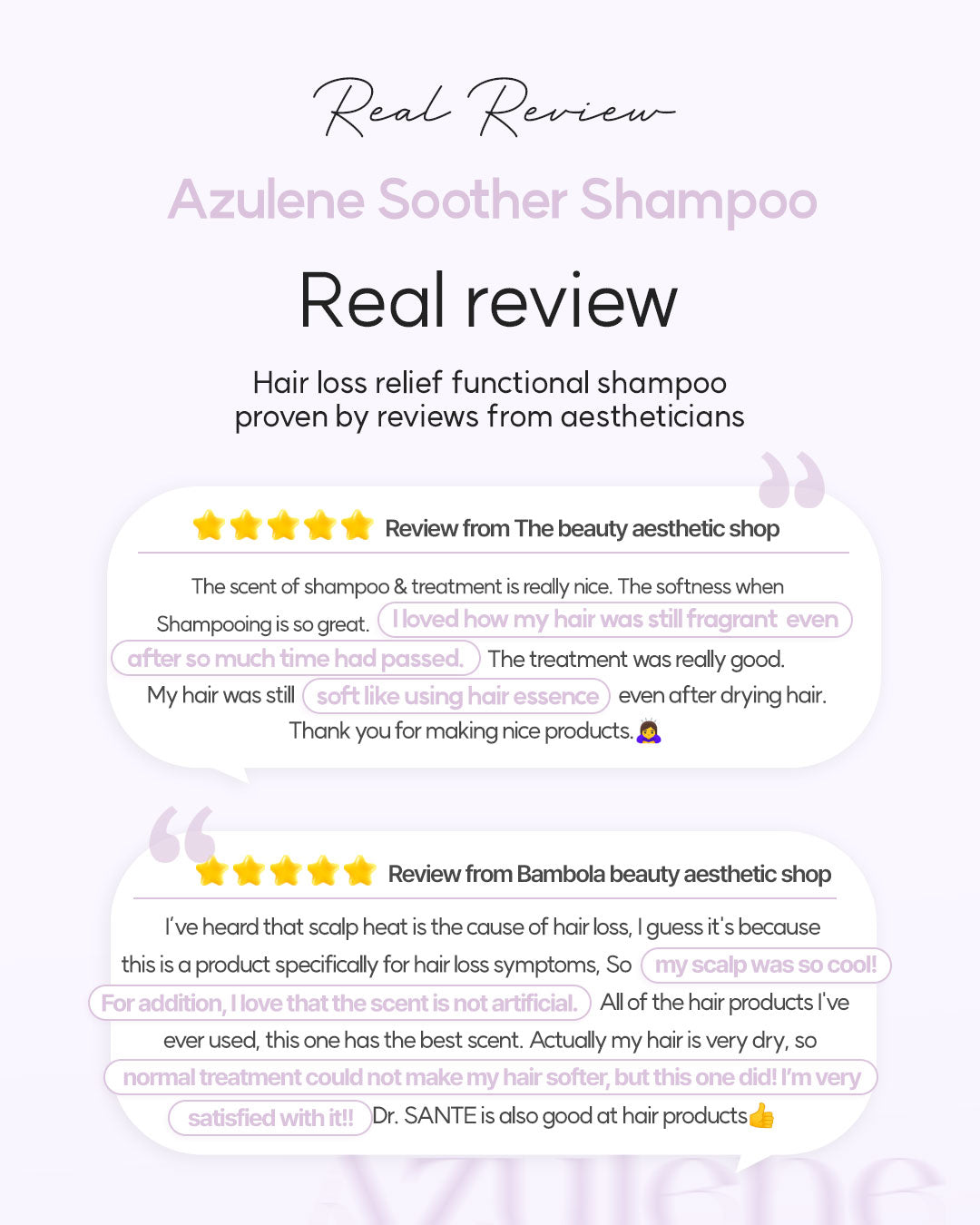 Dr. Sante Azulene Soother Shampoo 500ml