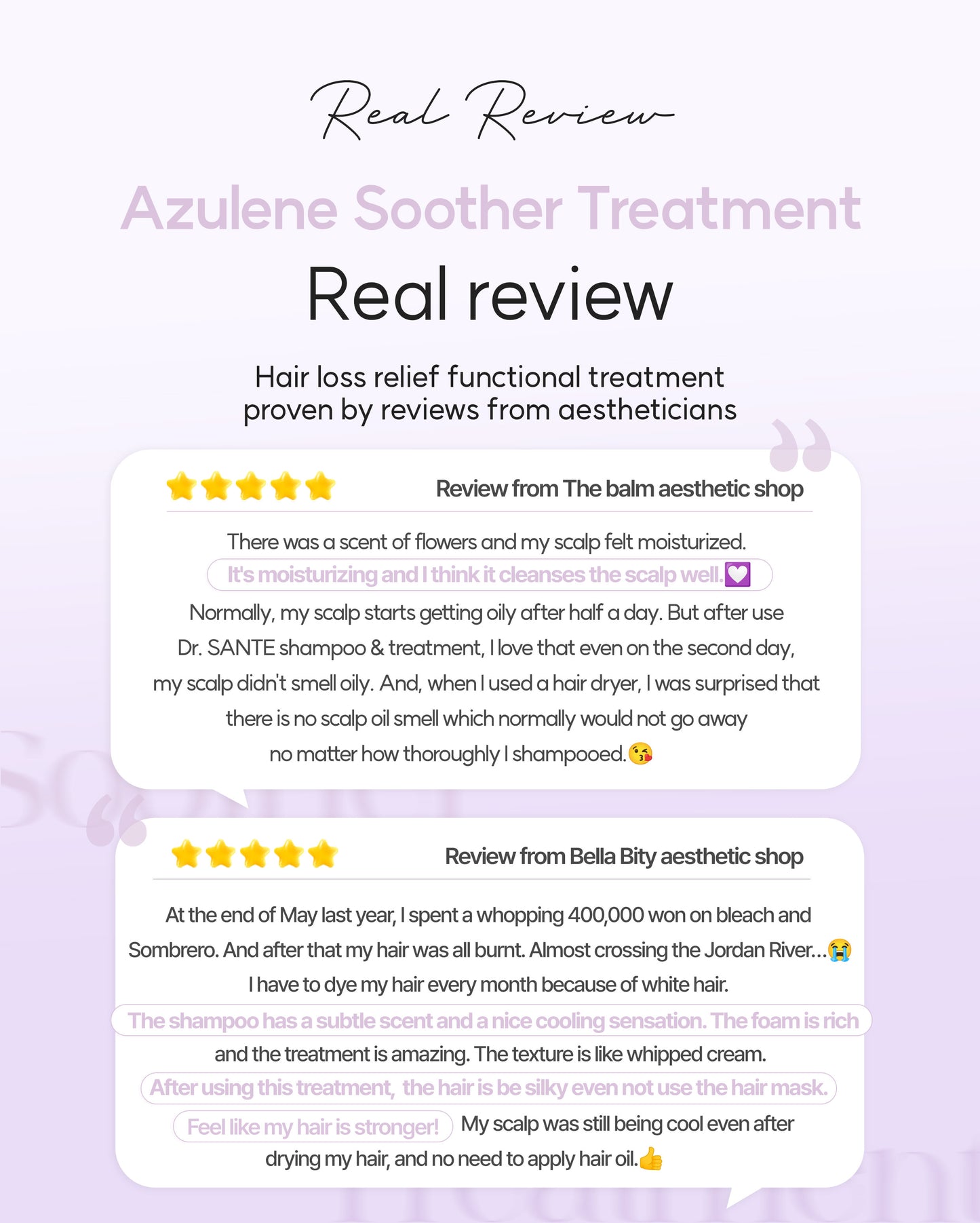 Dr. Sante Azulene Soother Treatment (Conditioner) 500ml