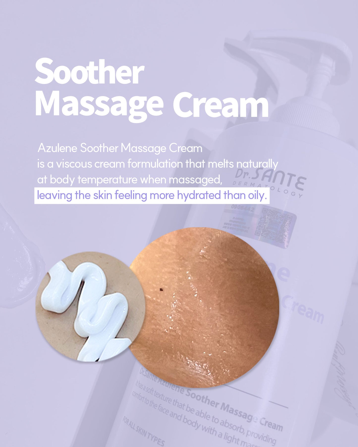 Dr.Sante Azulene Soother Massage Cream 1000ml