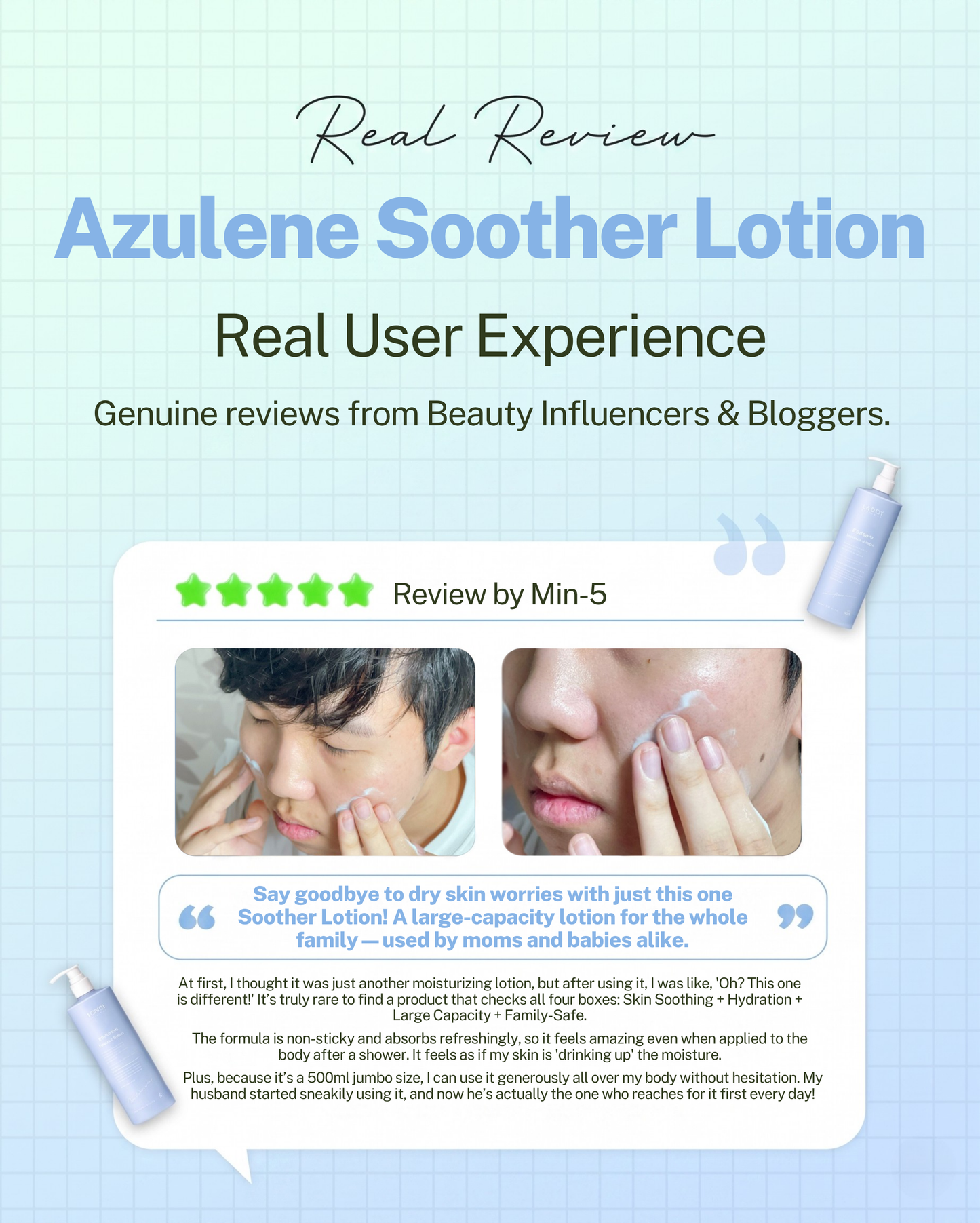 Dr.Sante Azulene Soother Lotion 200ml / 500ml