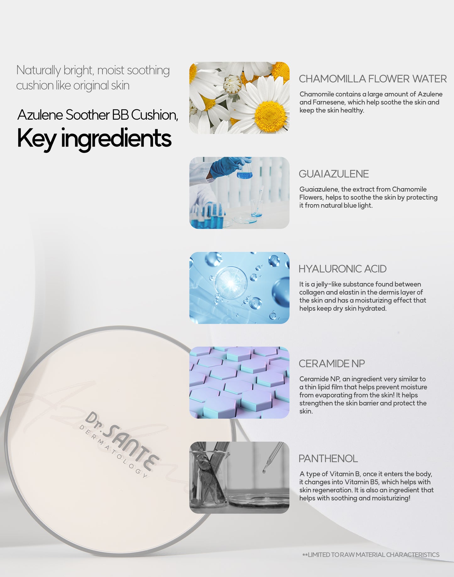 Dr. Sante Azulene Soother BB Cushion 15g