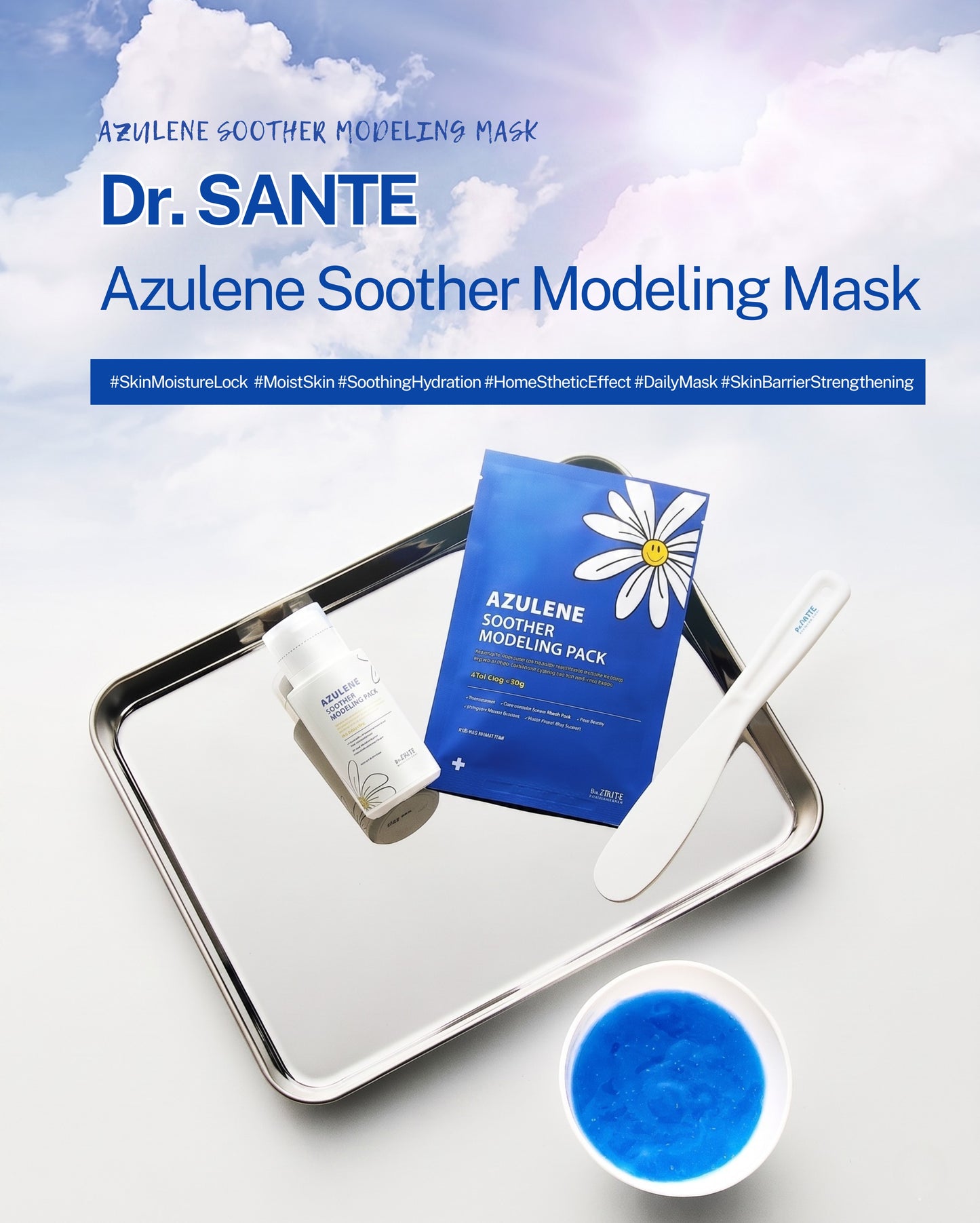 Dr. Sante Azulene Modeling Mask 10 Treatments