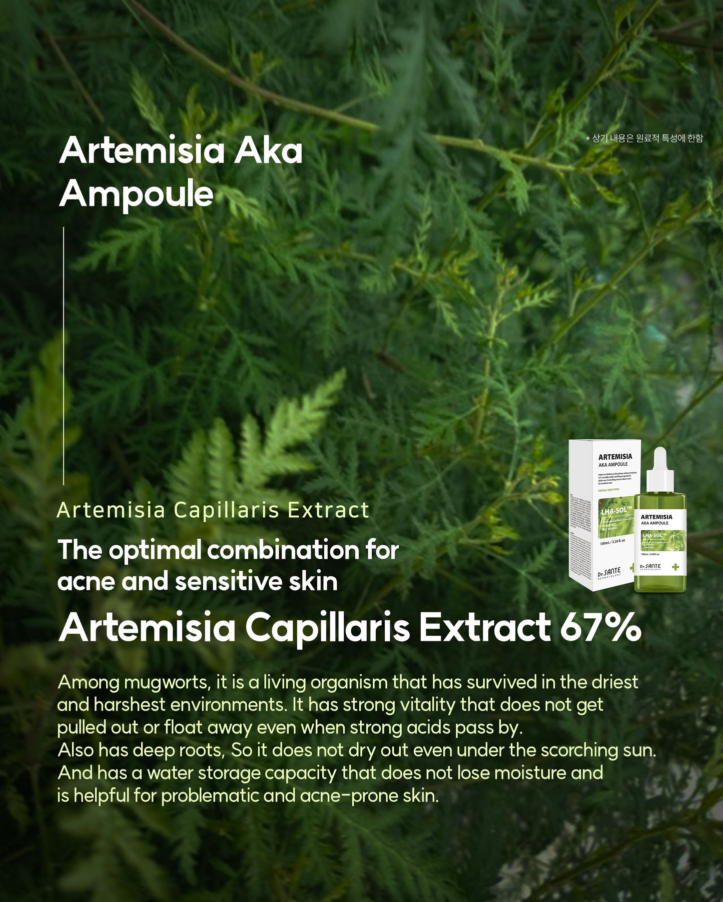 Dr.Sante Artemisia AKA Ampoule 50ml / 100ml