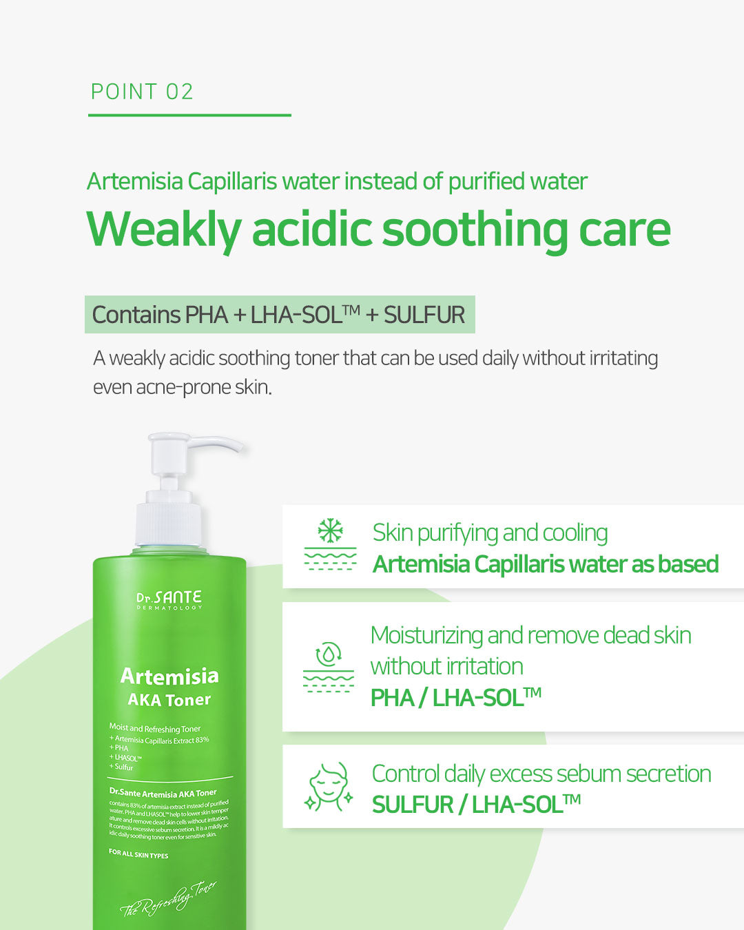 Dr. Sante Artemisia AKA Toner 200ml / 500ml