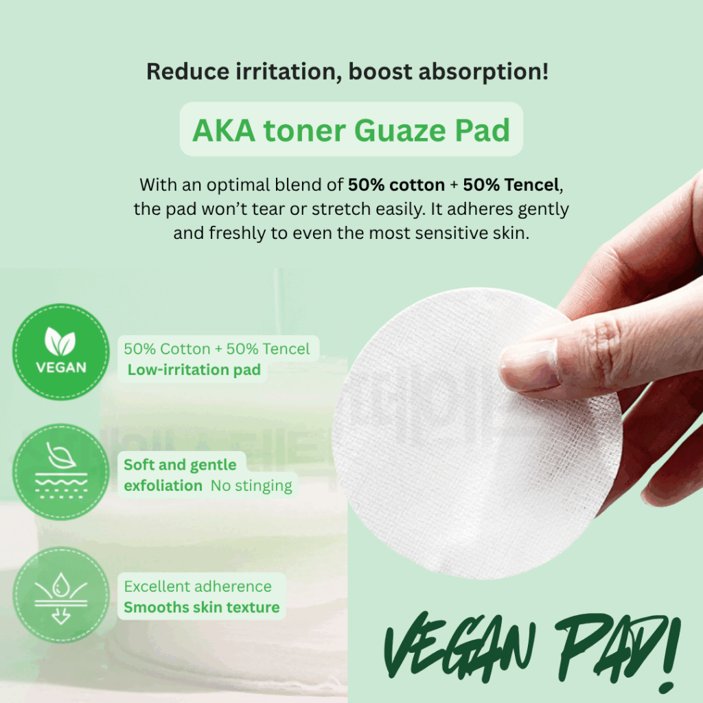 Dr.SANTE AKA Toner Gauze Pad 200pads