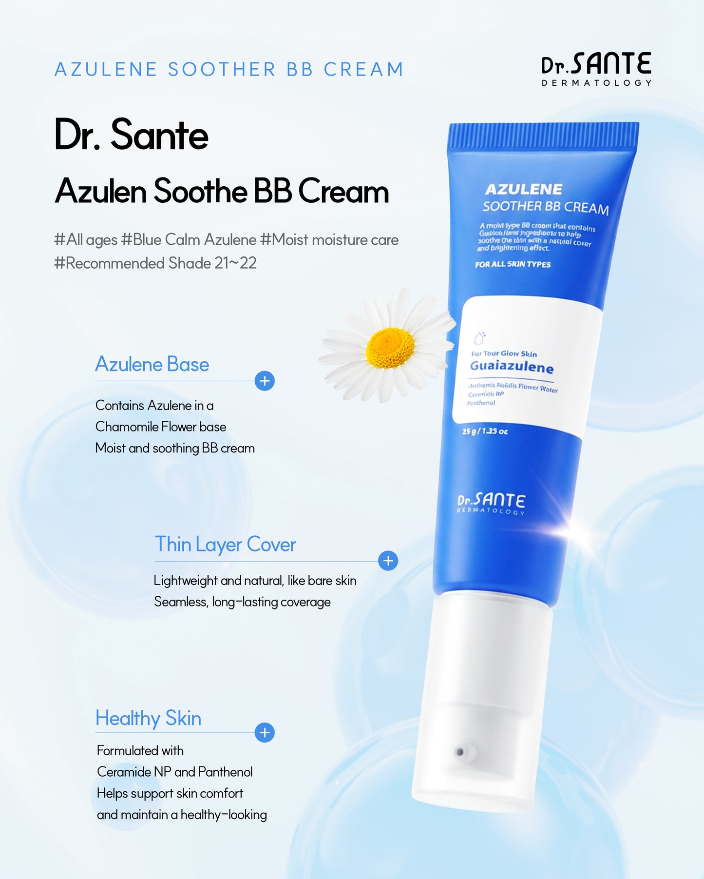 Dr. Snate Azulene Soother BB Cream 35g (1.23oz)
