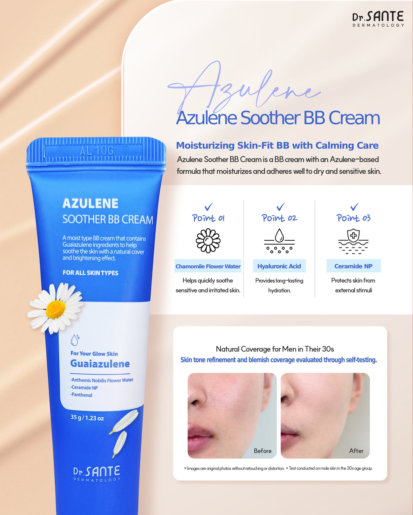 Dr. Snate Azulene Soother BB Cream 35g (1.23oz)