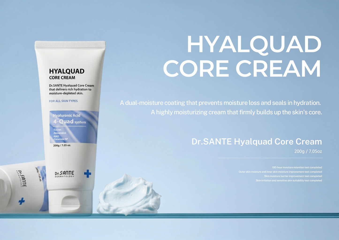 Dr. Sante Hyalquad Core Cream 200g (7.05oz)