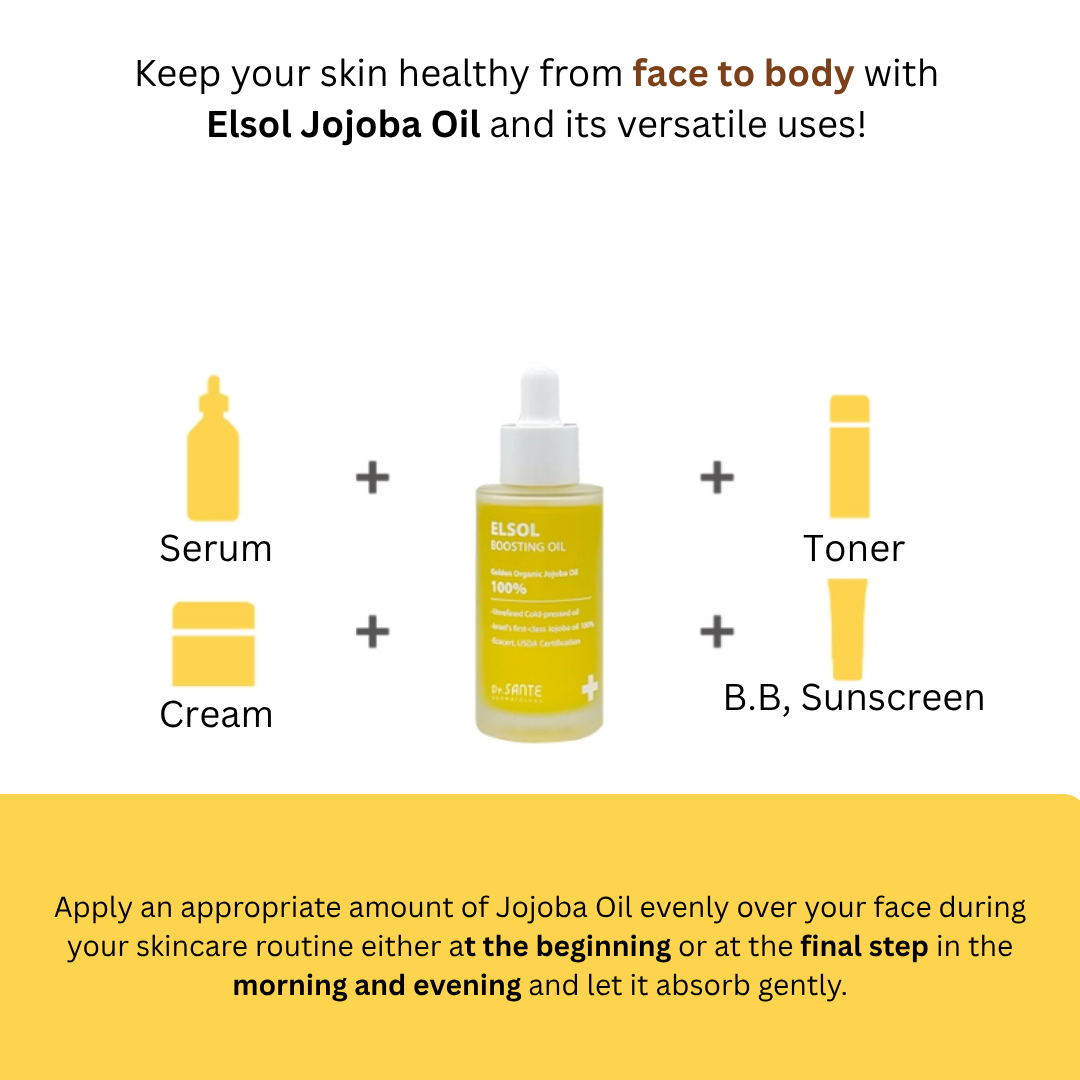 Dr. Sante Elsol Boosting Oil 50ml  Natural 100% organic jojoba oil